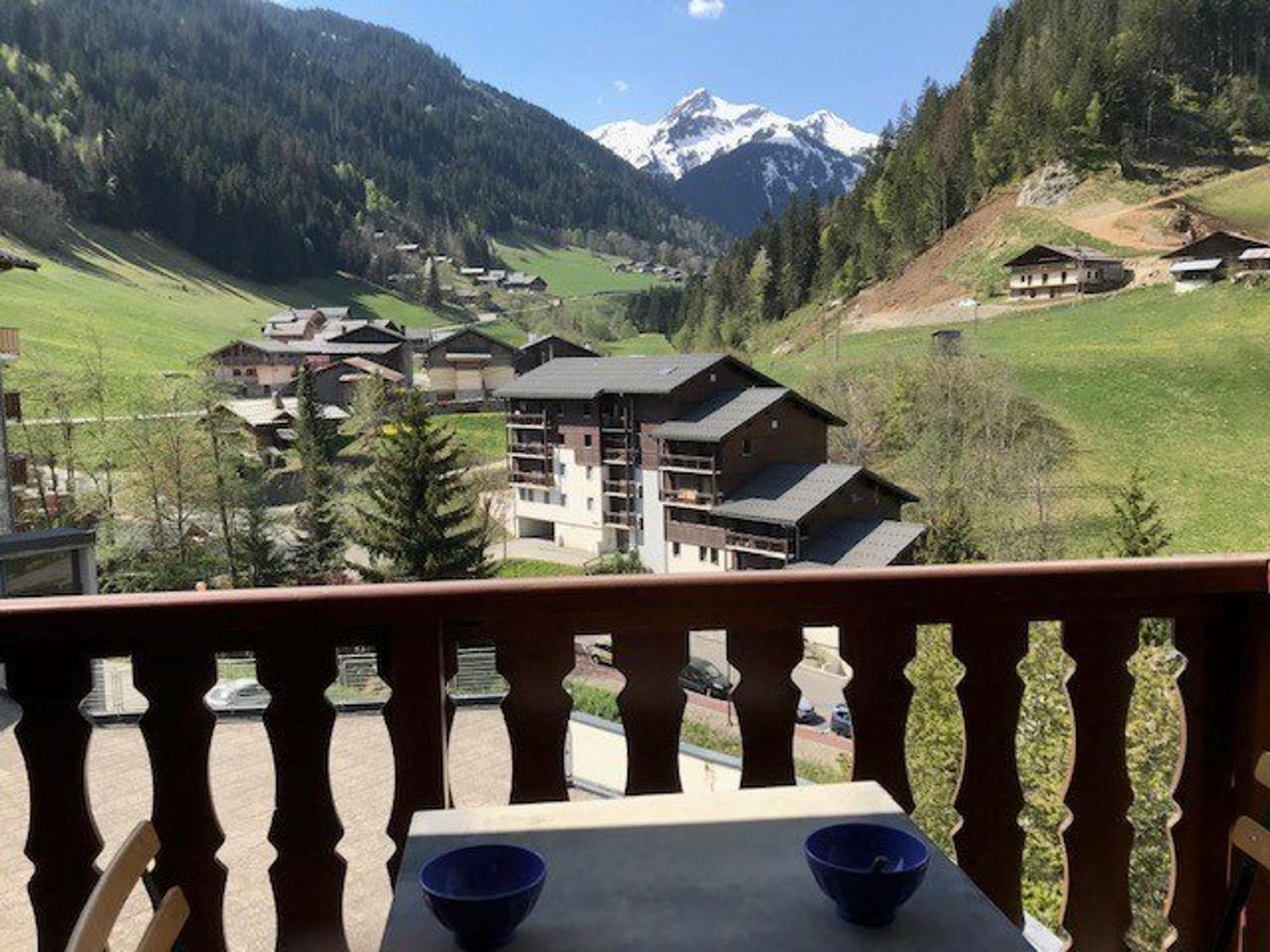 Appartement Cosy Pour 4, Au Coeur Du Village, Proche Des Pistes Et Avec Piscine Estivale - Fr-1-342-173 Areches Bagian luar foto